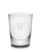 Monogrammed Double Old-Fashioned Glasses, Single-Initial, Set of 4