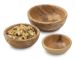 Olive Wood Nut Bowls, Set of 3