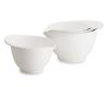 Melamine Bowls, White, Set of 4