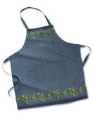 Provence Fitted Apron, Blue