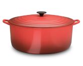 Le Creuset Round Dutch Oven, 13 1/4-Qt., Red