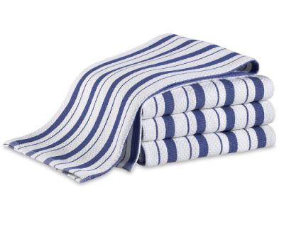 Williams-Sonoma Striped Towels, Blue, Set of 4