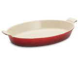 Le Creuset Oval Au Gratin, Red