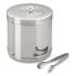 Stainless-Steel Ice Bucket with Tongs