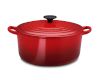 Le Creuset Round Dutch Oven, 5 1/2-Qt., Red