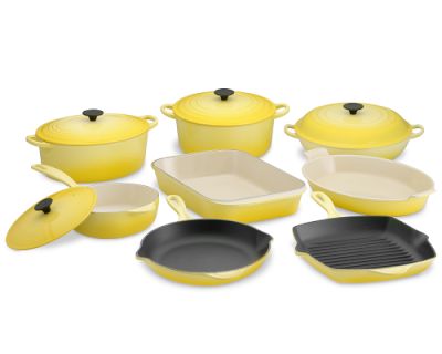 Le Creuset 12-Piece Cookware Set, Citron