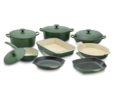 Le Creuset 12-Piece Cookware Set, Sonoma Green