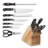 Wüsthof Classic 8-Piece Knife Block Set, with Gift