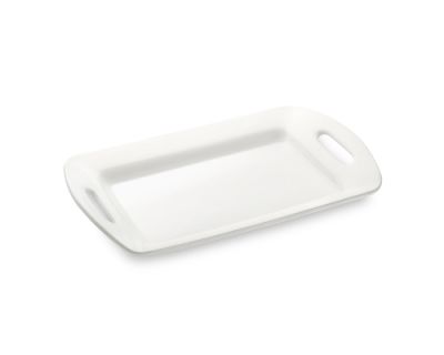 Rectangular Platter with Handles, Medium
