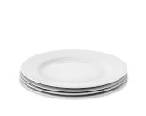 Apilco Beaded Hemstitch Salad Plates, Set of 4