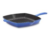 Le Creuset Square Grill Pan, Azure Blue