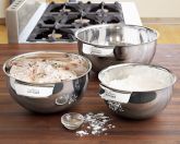 All-Clad Stainless Steel 3-Piece Mixing Bowl Set