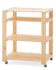 Swedish Shelving-Utility Cart with Wheels