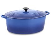 Le Creuset Oval Dutch Oven, 9 1/2-Qt., Azure Blue