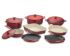Le Creuset 12-Piece Cookware Set, Red