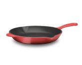 Le Creuset Fry Pan, 10", Red