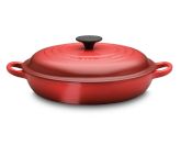Le Creuset Braiser, 3 1/2-Qt., Red
