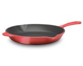 Le Creuset Fry Pan, 12", Red