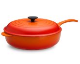 Le Creuset 4-Qt. Deep Sauté Pan, Flame