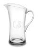 Monogrammed DuraClear® Pitcher, Triple Initial