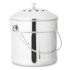 Stainless-Steel Compost Pail, Extra Large