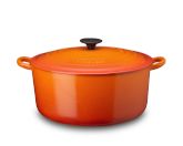 Le Creuset Round Dutch Oven, 7 1/4-Qt., Flame