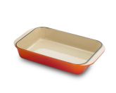 Le Creuset Rectangular Baker, Small, Flame