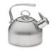 Chantal Whistling Teakettle, Brushed Stainless Steel