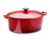 Le Creuset Oval Dutch Oven, 6 3/4-Qt., Red