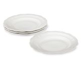 Pillivuyt Queen Anne Dinner Plates, Set of 4