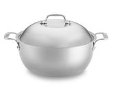 All-Clad d5 Brushed Stainless Steel 5 1/2-Qt. Dutch Oven