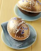 Personalized Chocolate Egg from Victoria Pastry
