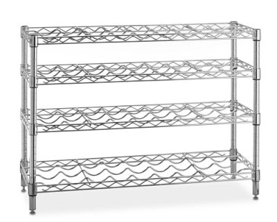 Metro Wine Rack, 4-Shelf