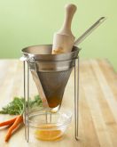 Chinois Strainer, Pestle & Stand