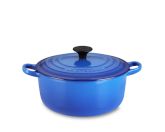 Le Creuset Round Dutch Oven, 3 1/2-Qt., Azure Blue