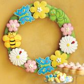 Spring Cookie Wreath