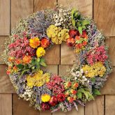 Farmers’ Market Herb Wreath, 22"