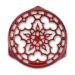 Le Creuset 9" Deluxe Round Trivet, Red
