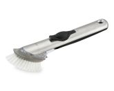 OXO Stainless-Steel Soap-Dispensing Dish Brush