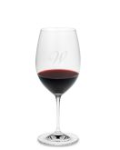 Monogrammed Riedel Vinum Bordeaux Glasses, Set of 2