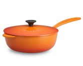 Le Creuset Saucier, 2 1/4-Qt., Flame
