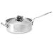 Ruffoni Hammered Stainless Steel Sauté Pan