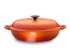 Le Creuset Braiser, 3 1/2-Qt., Flame