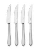 Flute Flatware Steak Knives, Set of 4