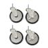Metro Shelving Deluxe Casters, 5", Set of 4