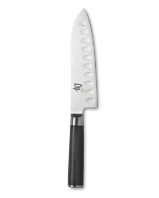 Shun Classic Hollow-Ground Santoku, 7"