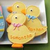 Personalized Duck Cookies