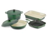 Le Creuset 6-Piece Cookware Set, Sonoma Green
