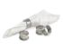 Pewter Napkin Rings, Set of 4