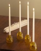 Beehive Tiny Taper Holders, Set of 4